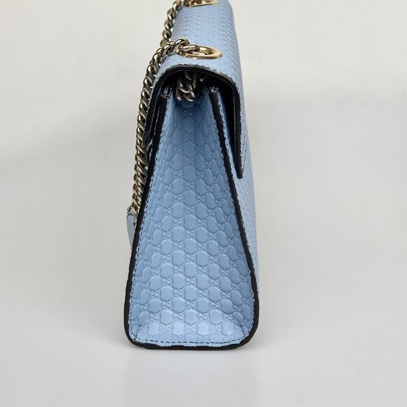 Pre-Owned Gucci GG Microguccissima leather Medium Emily Chain Shoulder Bag - Picture 10 of 14